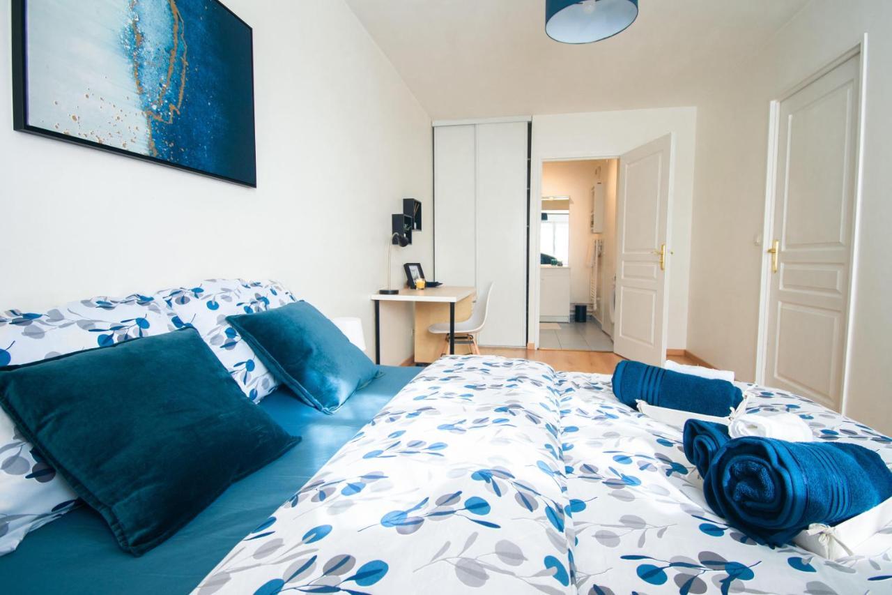 Le Retro Chic - T2 Haut Standing Au Coeur De Corbeil - 48 M2 Apartment Bagian luar foto